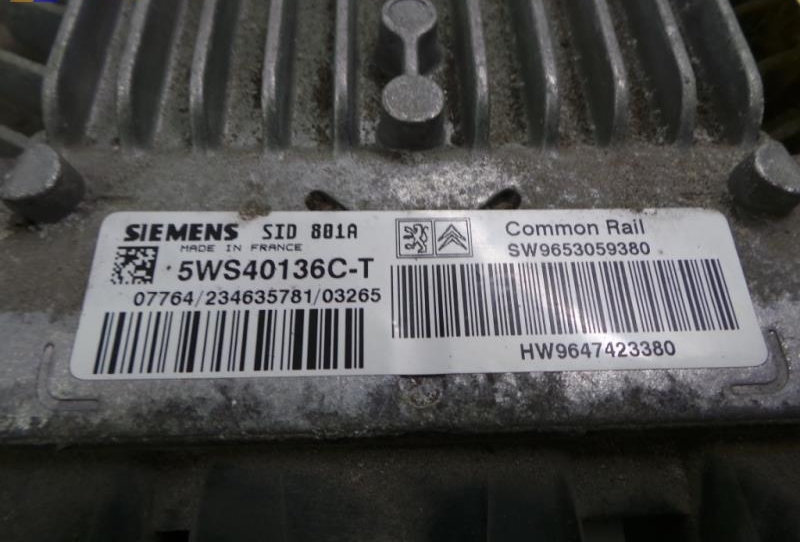 Citroen Berlingo Bj.03 Motorsteuerger&auml;t 2,0 HDI 66kw *RHY* 9653059380